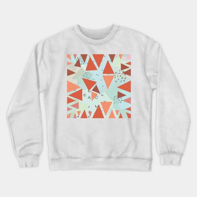 Triangles Crewneck Sweatshirt by Countryside